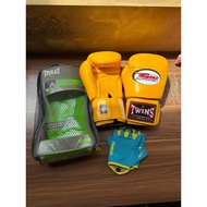 Gloves Boxing TWINS Special Glove BGVL3 Yellow 10 oz