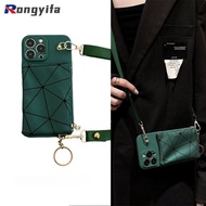 Korean Geometric Wallet Phone Case For Vivo Y39 Y37C Y37 Y36 Y78 Y77 Y77E Y29 Y29S Y29T Y28 Y28S Y27