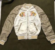 ALPHA L-2B  老虎 刺繡聯名 橫須賀雙面飛行夾克