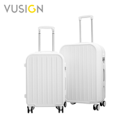 Vusign กระเป๋าเดินทางล้อลาก ขนาด 20 / 24 นิ้ว กระเป๋าเดินทางแบบซิป เบา ทนทาน ความจุขนาดใหญ่ Suitcase