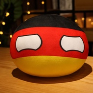 AZUVIA 30cm Dễ thương Nhồi bông Trang trí nhà cửa Hoạt hình sáng tạo Quà Tặng trẻ em Polandball coun
