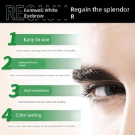 eyebrow mascara 染眉膏 Dye Eyebrow Cream Semi-Permanent Dye Eyebrow Dyeing Dyeing Agent Bleach Eyebrow 