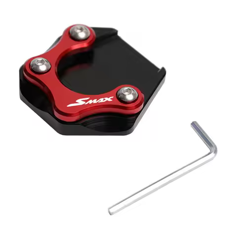 For YAMAHA SMAX 155 BWS R 125 smax155 Motorcycle Accessories Foot Side Stand Sidestand Extension Pad