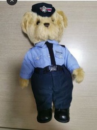 絕版香港警察小熊公仔Police Teddy Bear