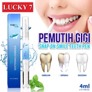 Bayyan Snap On Smile Teeth Whitening Essence Pen Pemutih Gigi Kuning Permanen Ori Permanen