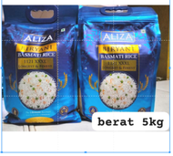 Beras basmati 5kg extra long grain sella beras India - 5 Kg Termurah