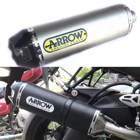51mm Universal ARROW Motorcycle Exhaust Muffler Modified 300cc 600CC 1000CC For Yamaha cbr600 NC700 