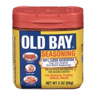 OLD BAY 30% Less Sodium Seasoning, 2 OZ