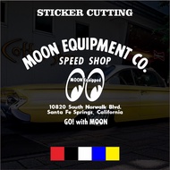 Moon Equipment Cutting Sticker