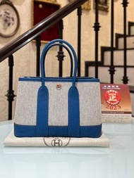 Hermes Garden Party mini 坦桑藍- 全新全套