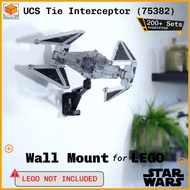 Wall Mount For Lego Star Wars UCS TIE Interceptor (75382)