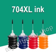 Compatible HP 704 ink HP 704XL black HP704XL refillable ink for HP 2010 2060 D2060 D2010 K110A K010A