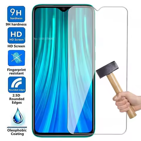 9H Tempered Glass For Xiaomi Redmi 8 8A 9 9A 9C 10A 10C Screen Protector Redmi Note 8 9 10 Pro Max 8