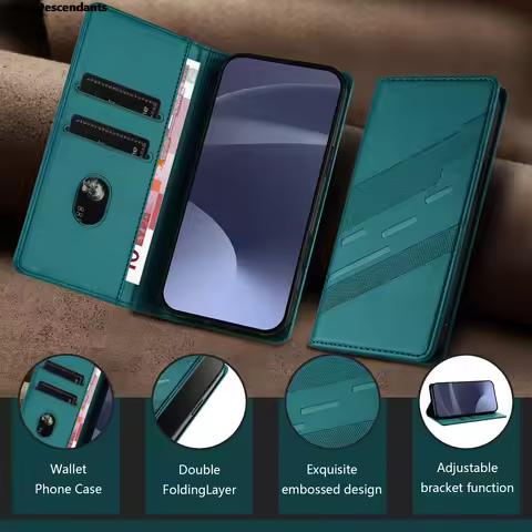 Magnetic Leather Wallet Flip Case for Samsung Galaxy M14 M15 M30S M31 M31S M32 M33 M34 M51 M52 M53 M
