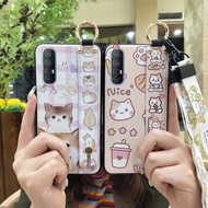 Fashion Cover Phone Case For OPPO Reno3 Pro/Find X2 Neo TPU Luxury Fashion Design For Girls Cute Cartoon Glitter New