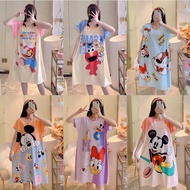 New Plus size M-2XL Korean Sleepwear Duster Pajama for Women Cetu Dress Pambahay