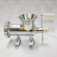 Qme Aluminum Alloy 12 Meat Grinder/Meat Mincer 12 Aluminum Manual Meat Grinder/Stainless Steel Aluminum Manual Bean Grinder