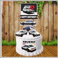 TOYOTA AE86 CAKE TOPPER