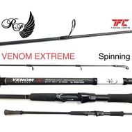 RODFORD Venom Extreme Spinning Baitcasting Jigging Rod