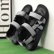Ready Stock Men's sandals Harajuku ulzzang korean fashion men breathable beach shoes casual Teva Sandal