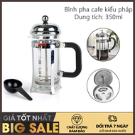 Bình pha cafe Bình Pha Cafe Kiểu Pháp 350ml Bình pha cà phê french press - Dùng để pha trà hay cà ph