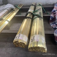 Supply Processing Square Bar Decoration Brass Row Flat Bar H59 Ready Stock Bend Brass H62 Brass Furn