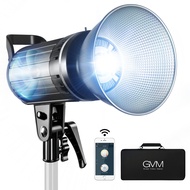 GVM 100W LED Video Light,CRI 97 dimmable Spotlight,App Control Continuous Output Lighting 3200-5600K