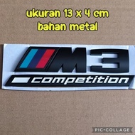M3 COMPETION WRITING EMBLEM M3 COMPETITION FOR BMW