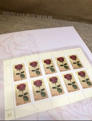 澳洲郵票 玫瑰主題 情人節 收藏郵票 澳洲紀念郵票