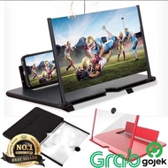 LAYAR HP Alloet Screen Magnifier Smartphone Enlarge Screen Amplifier Magnifier SHASHASKY