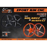 Rim Sport Rim CNC Magic Boy Yamaha Scooter Ego Avantiz /bSorariz (Black /Oren)