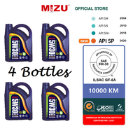 [Ship out in 1 day]1 Box ( 4 bottles ) [API SP/GF-6A] MIZU 5W30 [Ester Formulated] Car Engine Oil 4L