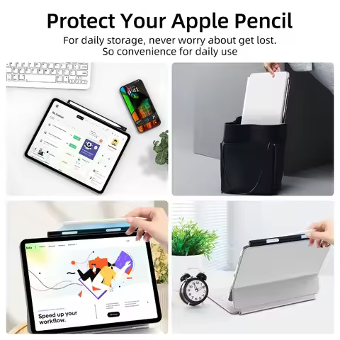 Compatible with M-agic Keyboard Pencil Holder Smart Folio Pencil Case Accessories Stylus Stylus Pouc