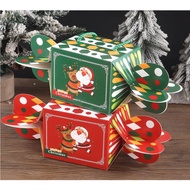 1PC CHRISTMAS CAKE BOX | 3-4 INCH CAKE BOX CHRISTMAS HAMPERS BOX