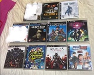 二手 PS3 遊戲碟 (共11款，每款$60)