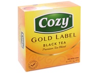 Trà Đen Túi Lọc Cozy Nhãn Vàng Gold Label Trà Cozy-Trà Vàng Cozy Gold Label – 100 Túi