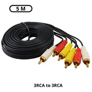 5 meter RCA to RCA cable