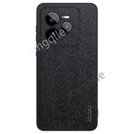Ốp lưng cho Realme GT 7 Pro GT7 7pro 5g 2024 Ốp điện thoại Ốp lưng chống sốc hoạ tiết gỗ da đơn giản