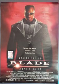 1998年 ( 幽靈刺客  Blade ) 電影 原裝戲院海報 original poster