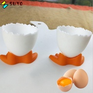 SUYO 1/2/4Pcs Kitchen Supplies Boiled Creative Cute Eggs Container