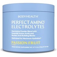 BodyHealth PerfectAmino Electrolytes Powder No Sugar, Hydration Fasting Keto Zero Sugar Electrolytes