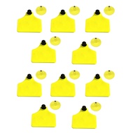 10pcs RFID UHFAnimal Ear Tag ISO18000 6C Electronic Ear Tag Rfid Uhf Tag 860-960mhz LF 134.2mhz