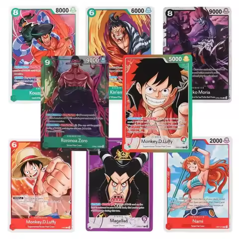 40/300Pcs Anime ONE PIECE card TCG OP-05 Luffy Zoro Shanks Trading Collection Card for Children Gift