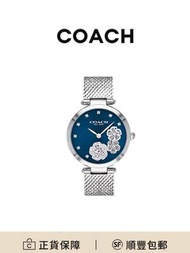 COACH PARK女士手錶 藍色錶盤[平行進口]