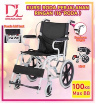 Kursi Roda Lipat Portable Traveling Kursi Roda Medis  Wheel Chair Kursi roda trevel Kursi roda murah