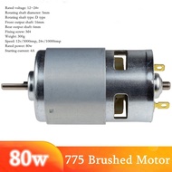 DC 12~24v Brushed Motor 775 795 895 997 High Speed And High Torque Motor
