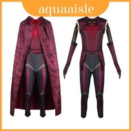 Wanda Vision Scarlet Witch Cosplay Costume For Halloween Movies And Tv Shows