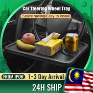 Car Steering Wheel Table Tray Laptop Desk Tray Food Holder Stand Reading Writing Meja Kereta Makan 汽