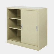 ตู้บานเลื่อนทึบ 3 ฟุต ไอคอนิค รุ่น ASL-3 (เหล็กหนา 0.6