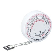 Body Measure Tape - Index Round Fat Measurement Fitness Measuring Body Retractable Tape Arms Chest T